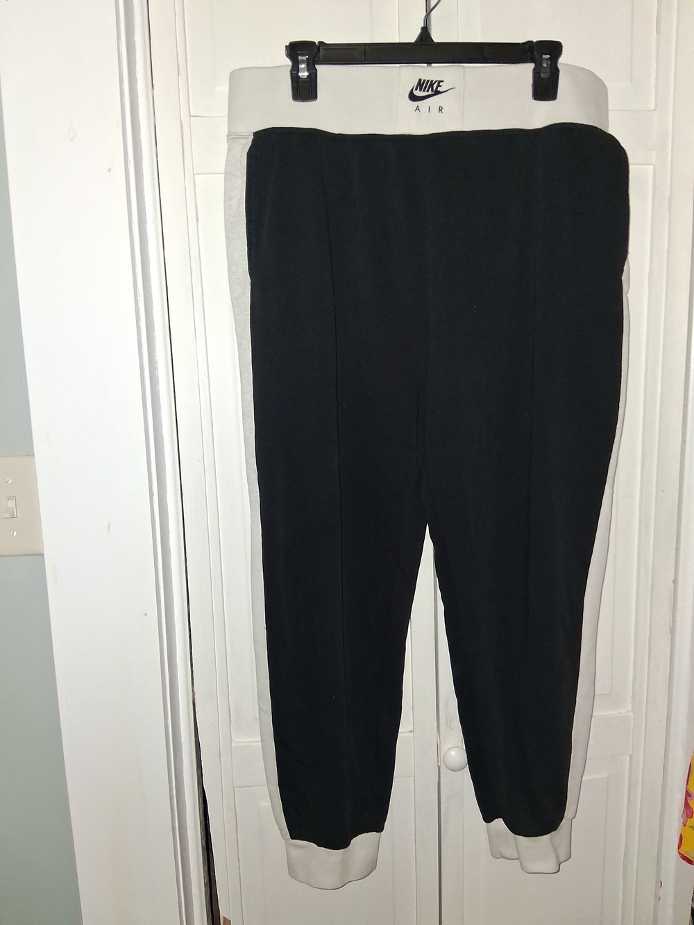 Nike Air Black and White Women's Track Joggers